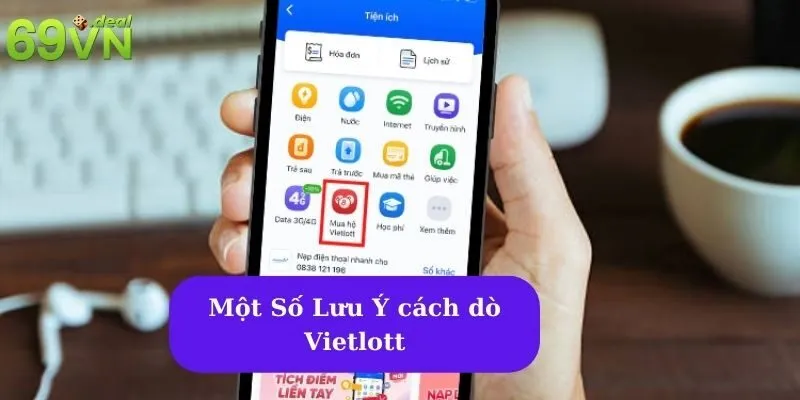 Một Số Lưu Ý cách dò Vietlott
